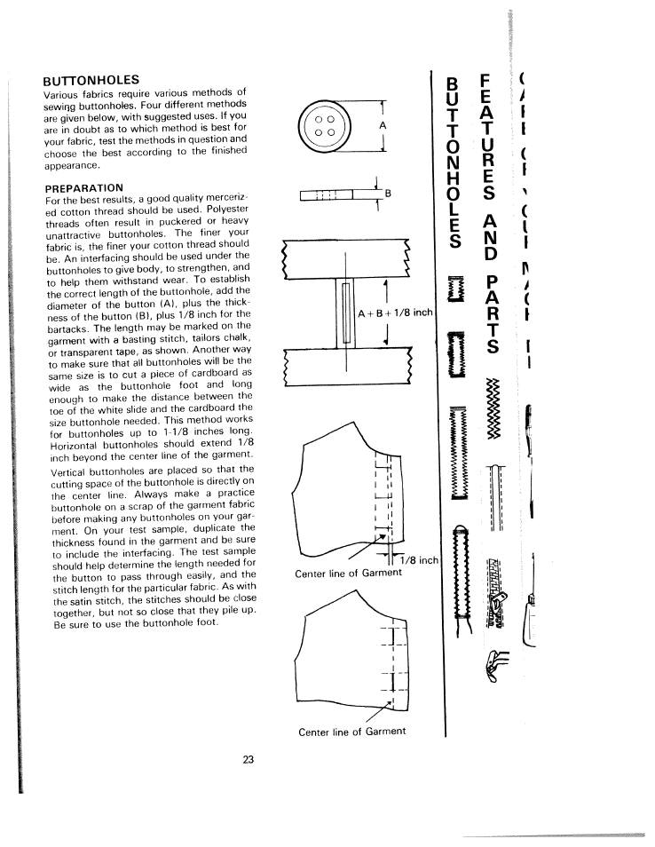 Preparation | SINGER W1220 User Manual | Page 25 / 39