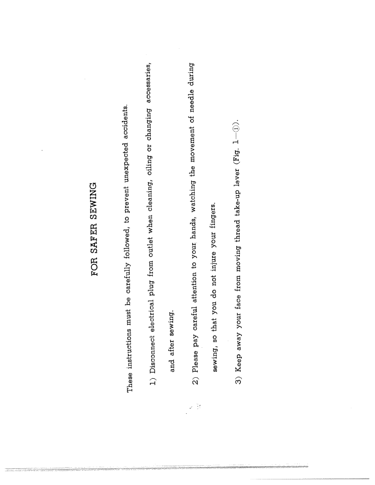 SINGER W1222 User Manual | Page 2 / 27
