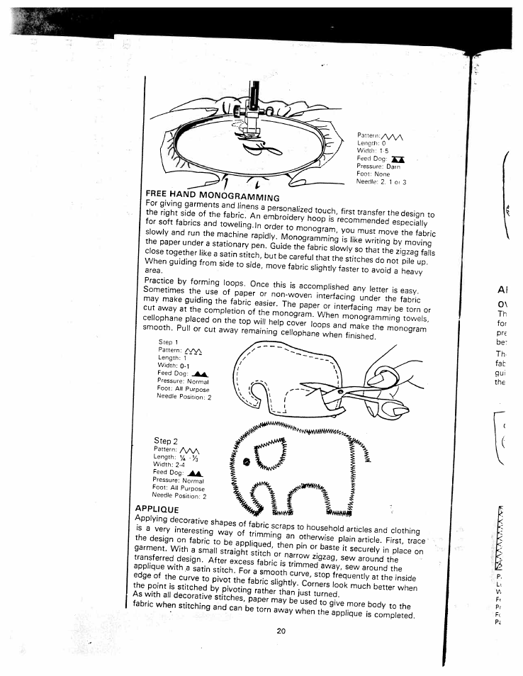 Hen''psr,red | SINGER W1260 User Manual | Page 22 / 54