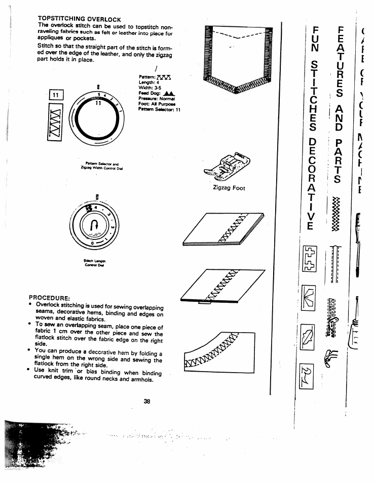 SINGER W1260 User Manual | Page 40 / 54