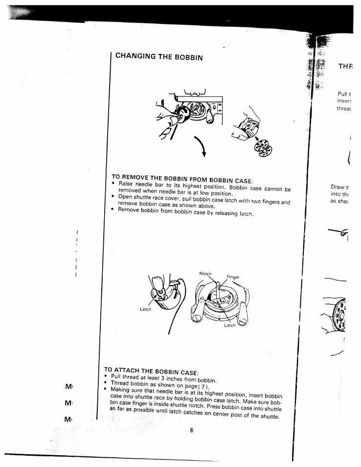 Starski::°rve | SINGER W1260 User Manual | Page 8 / 54