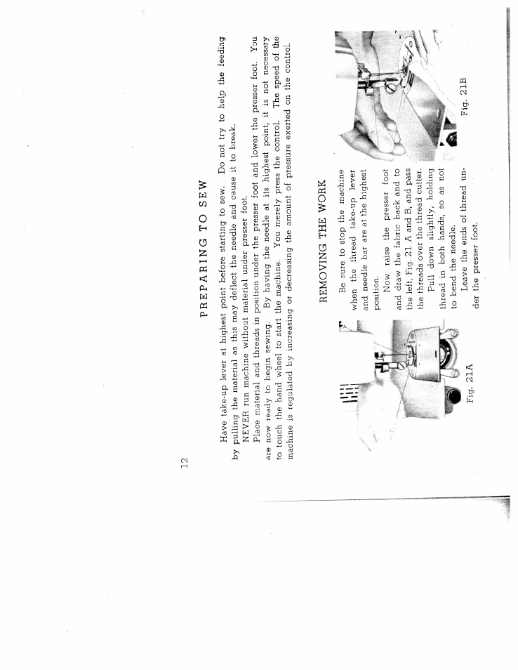 SINGER W1266 User Manual | Page 13 / 51