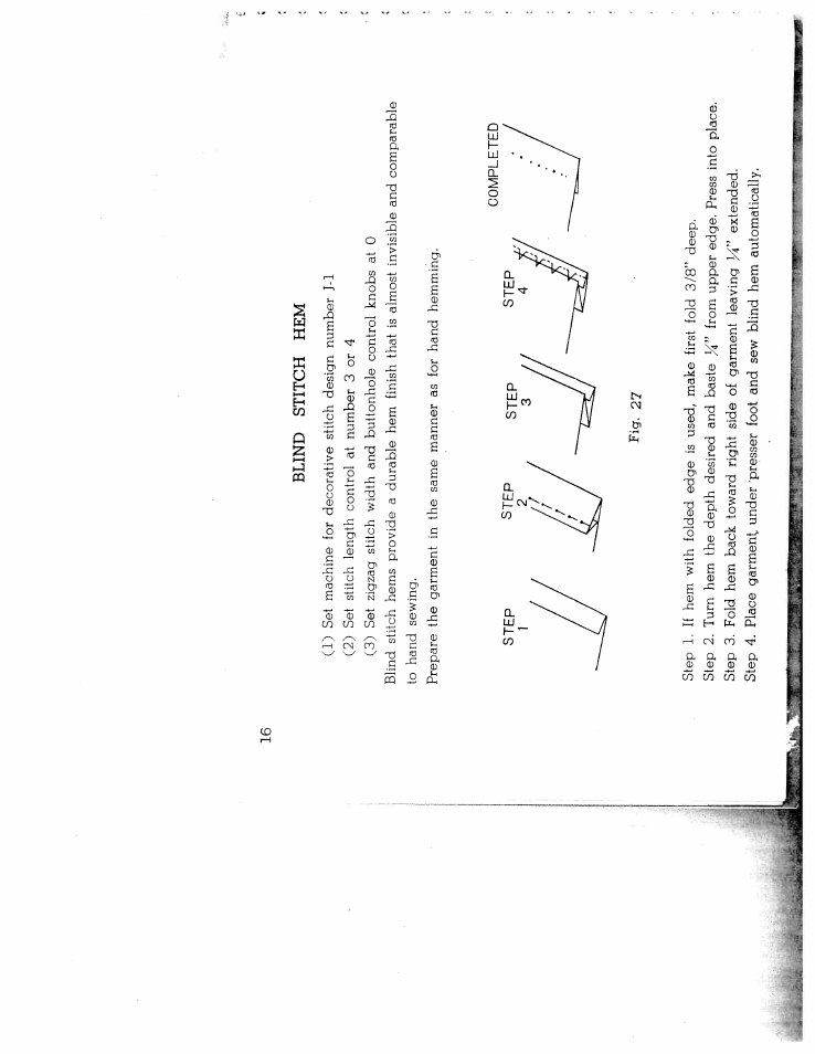 SINGER W1266 User Manual | Page 17 / 51