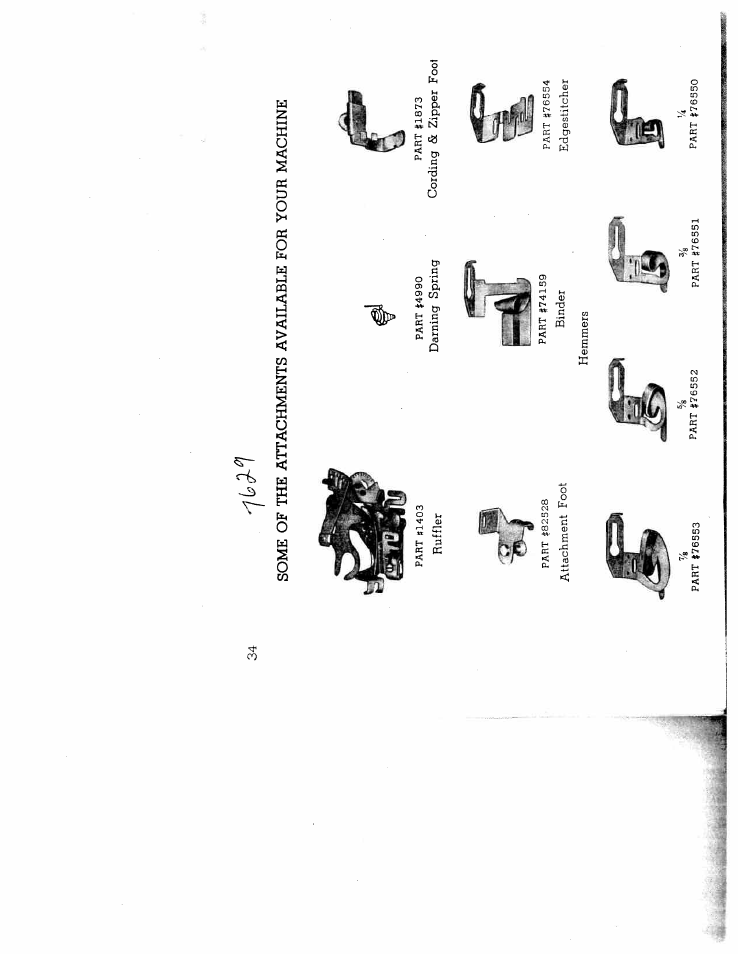 SINGER W1266 User Manual | Page 35 / 51