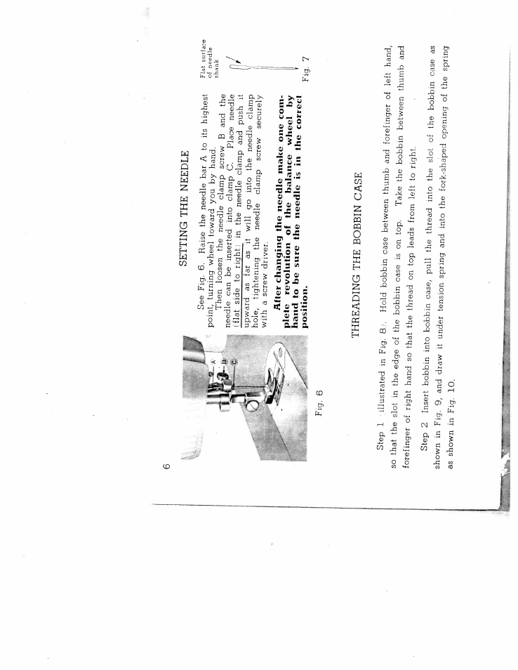 SINGER W1266 User Manual | Page 7 / 51