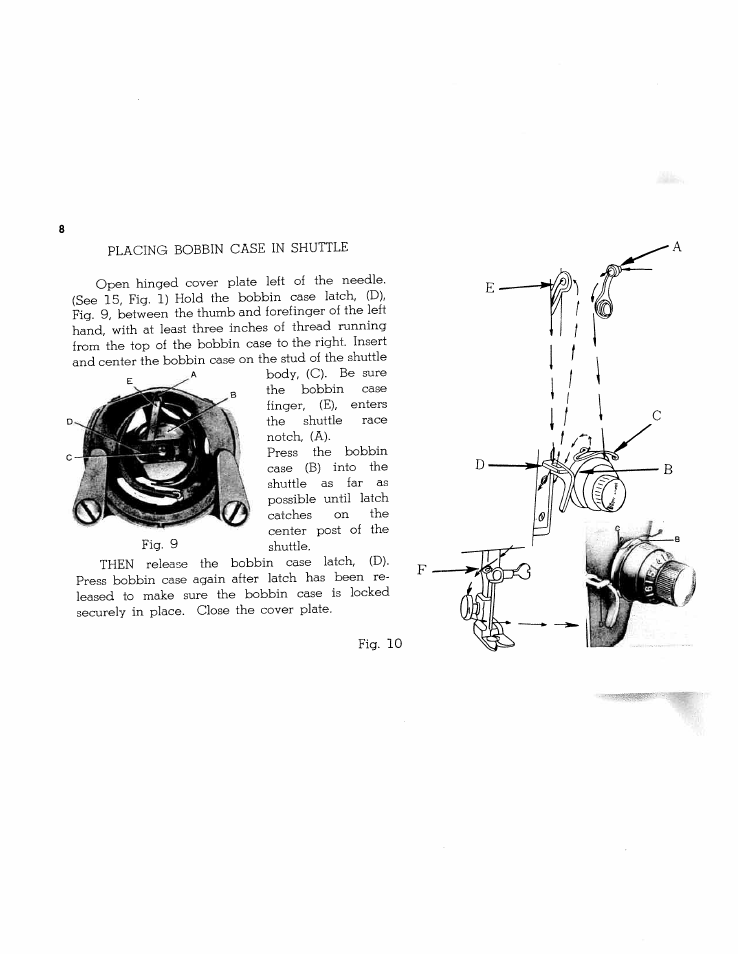 SINGER W1268 User Manual | Page 11 / 37