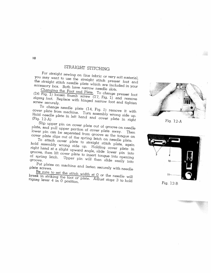 SINGER W1268 User Manual | Page 13 / 37