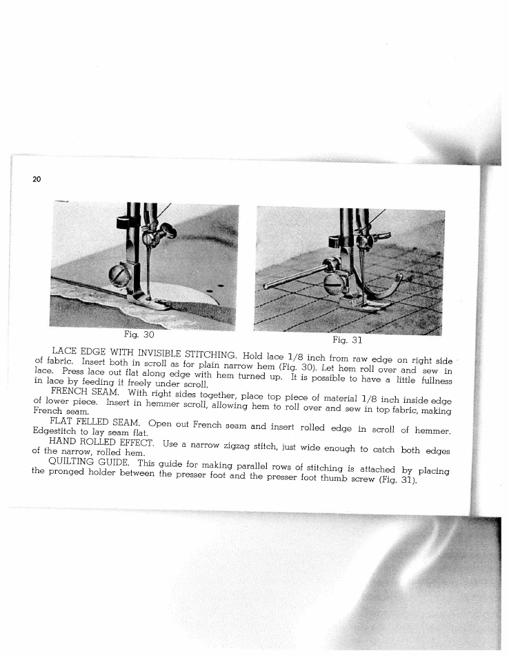 SINGER W1268 User Manual | Page 23 / 37