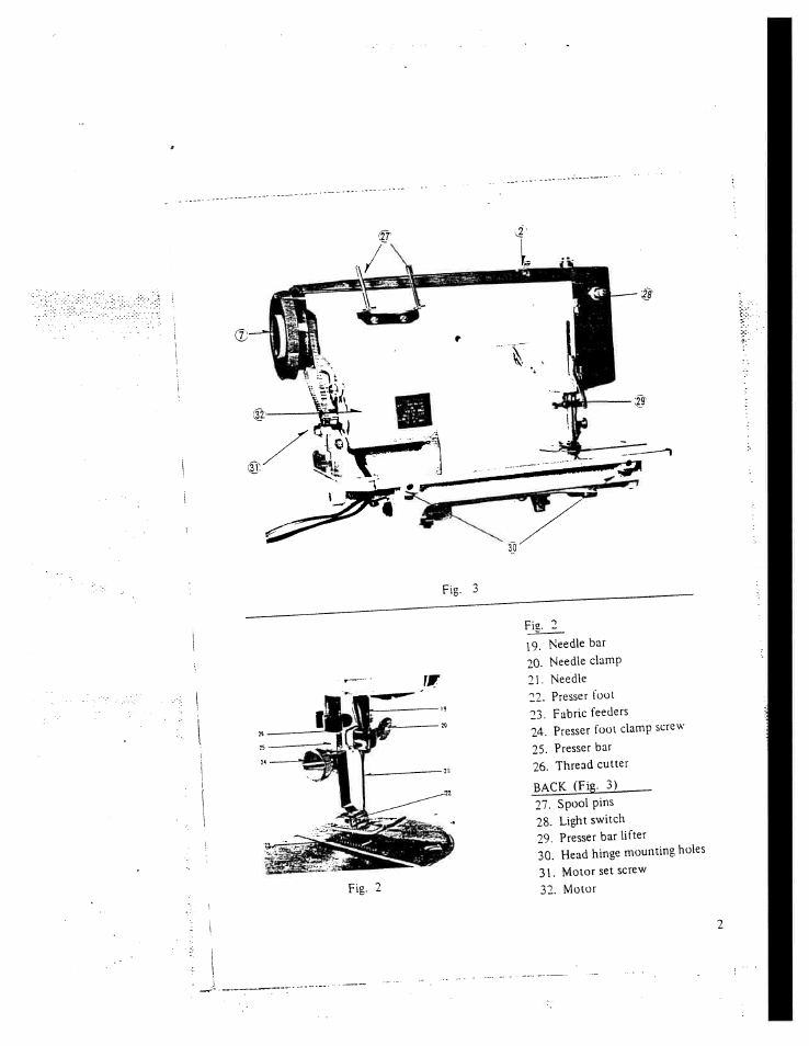 SINGER W130 User Manual | Page 4 / 27