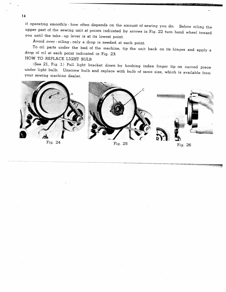 SINGER W1314 User Manual | Page 16 / 20