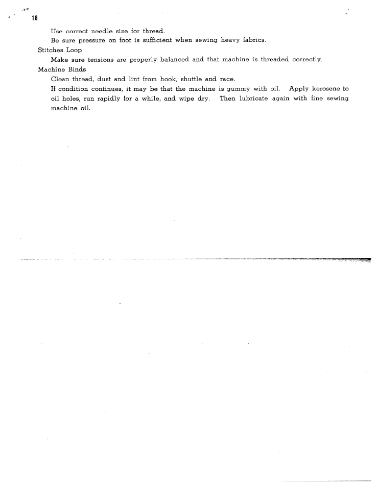 SINGER W1314 User Manual | Page 20 / 20