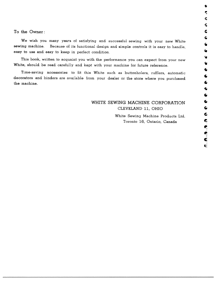 SINGER W1315 User Manual | Page 2 / 21