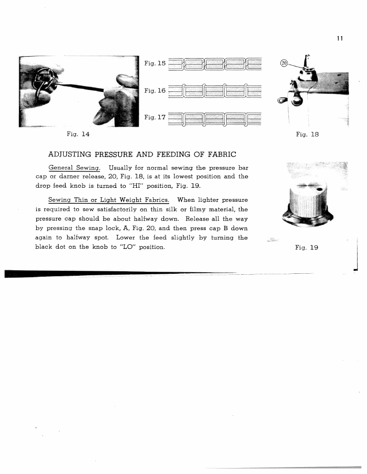 SINGER W1317 User Manual | Page 13 / 21