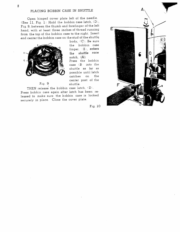 SINGER W1365 User Manual | Page 9 / 37