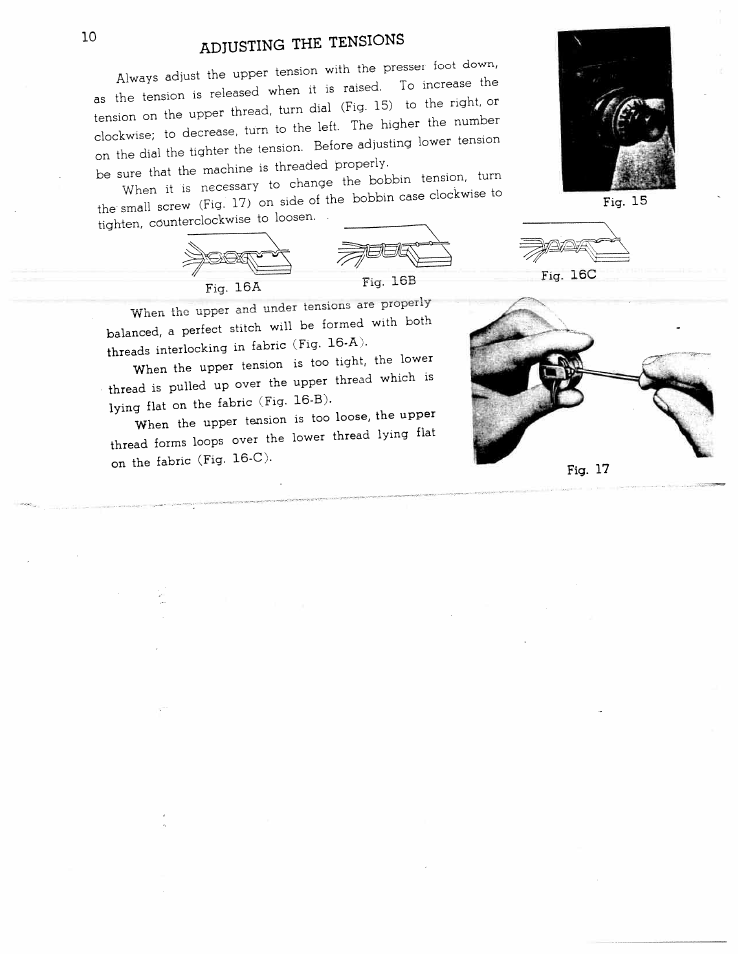 SINGER W1366 User Manual | Page 11 / 51