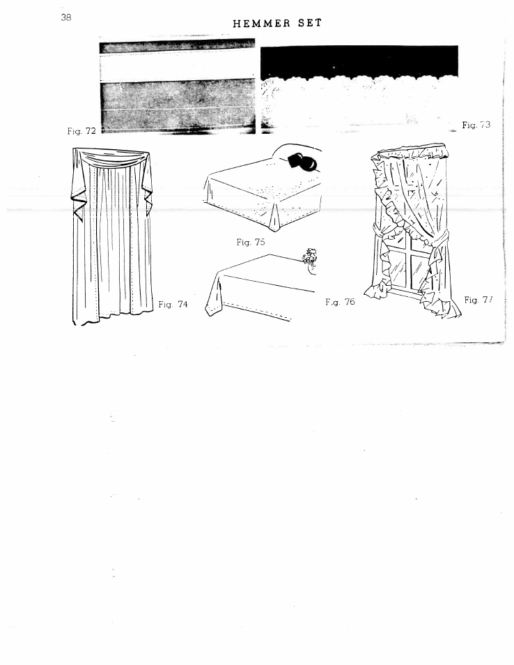 Hemmer set | SINGER W1366 User Manual | Page 39 / 51