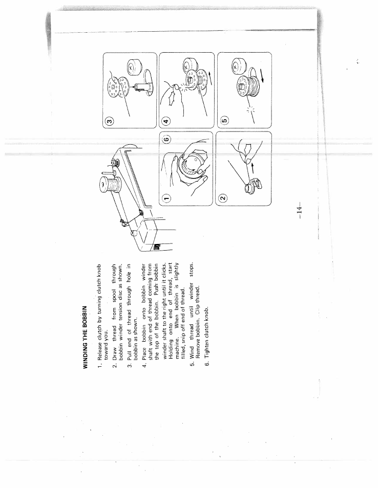 SINGER W1405 User Manual | Page 17 / 39