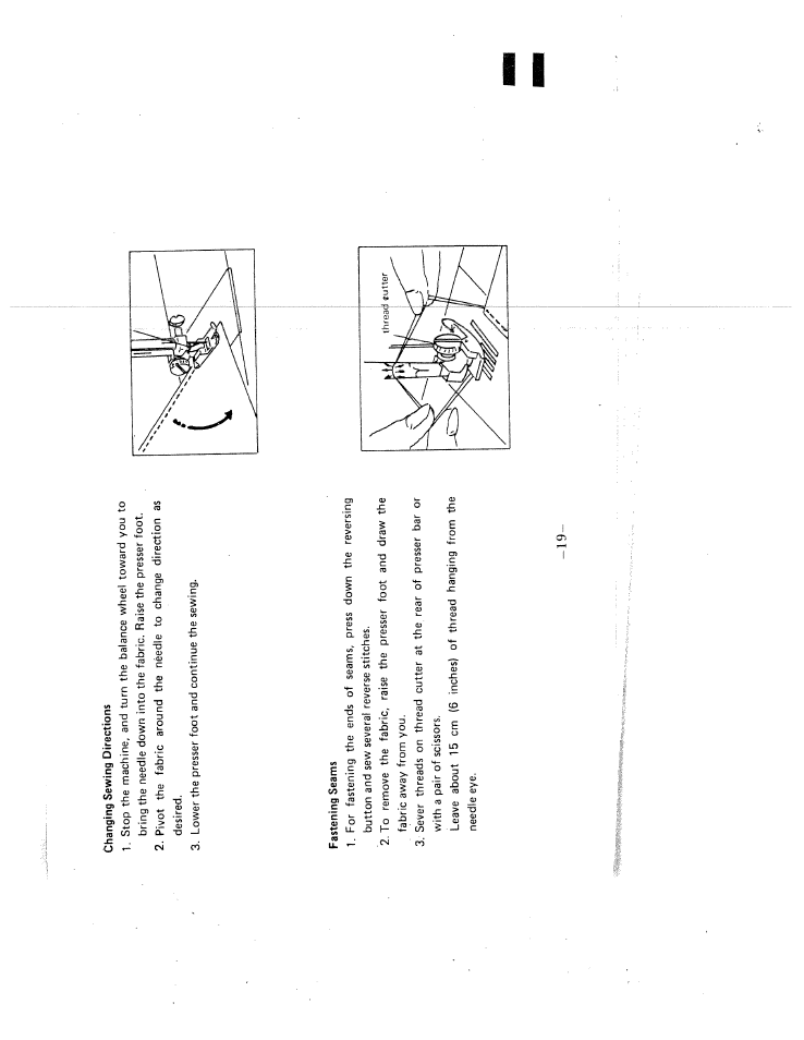 SINGER W1405 User Manual | Page 22 / 39