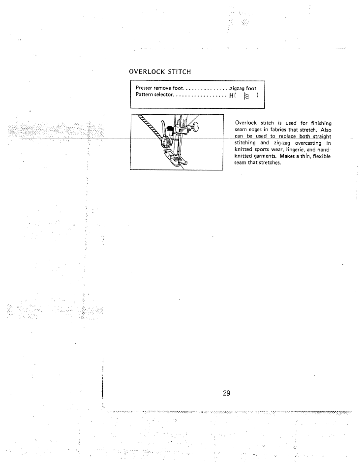 SINGER W1407 User Manual | Page 31 / 40
