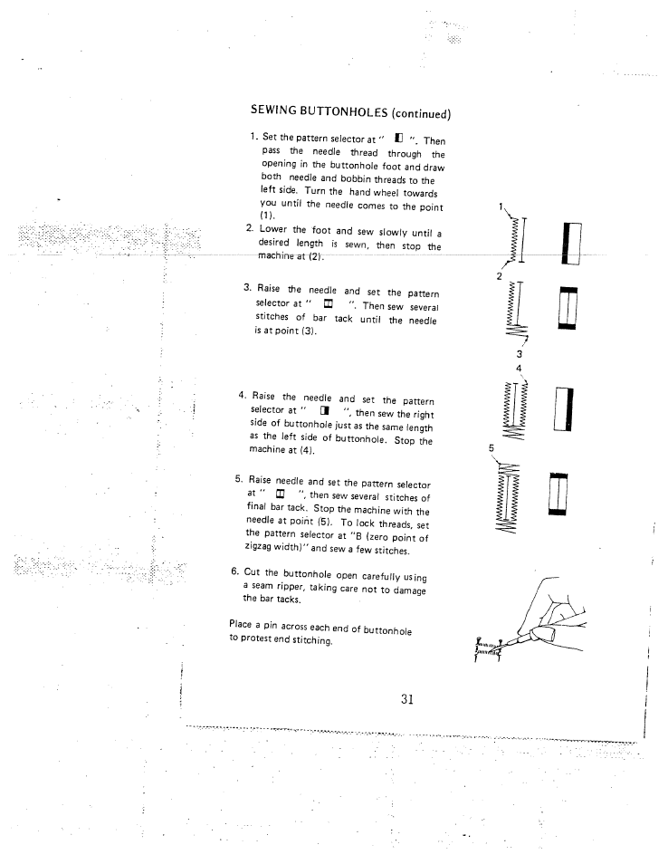SINGER W1407 User Manual | Page 33 / 40