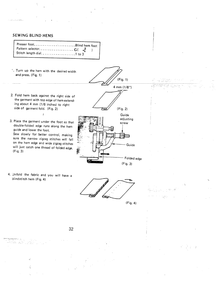 SINGER W1407 User Manual | Page 34 / 40