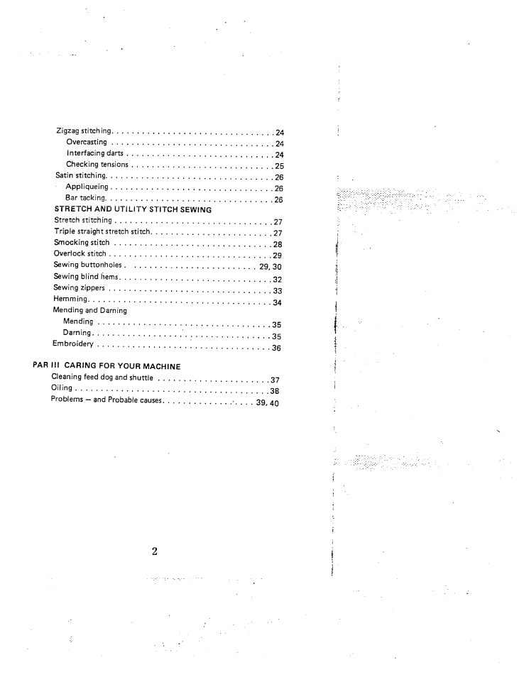 SINGER W1407 User Manual | Page 4 / 40