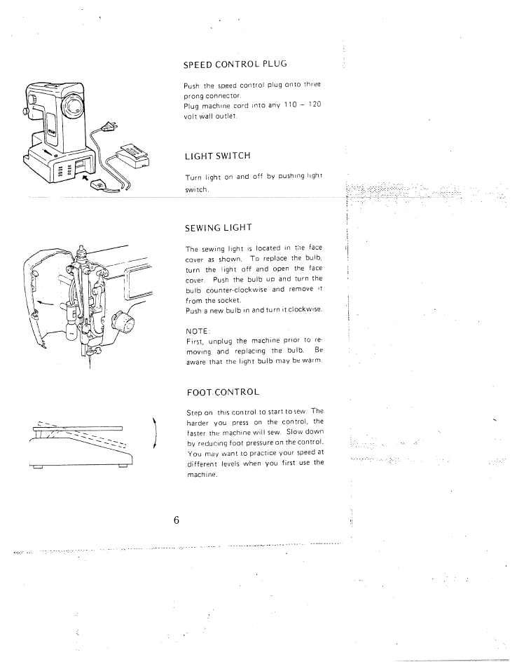 SINGER W1407 User Manual | Page 8 / 40