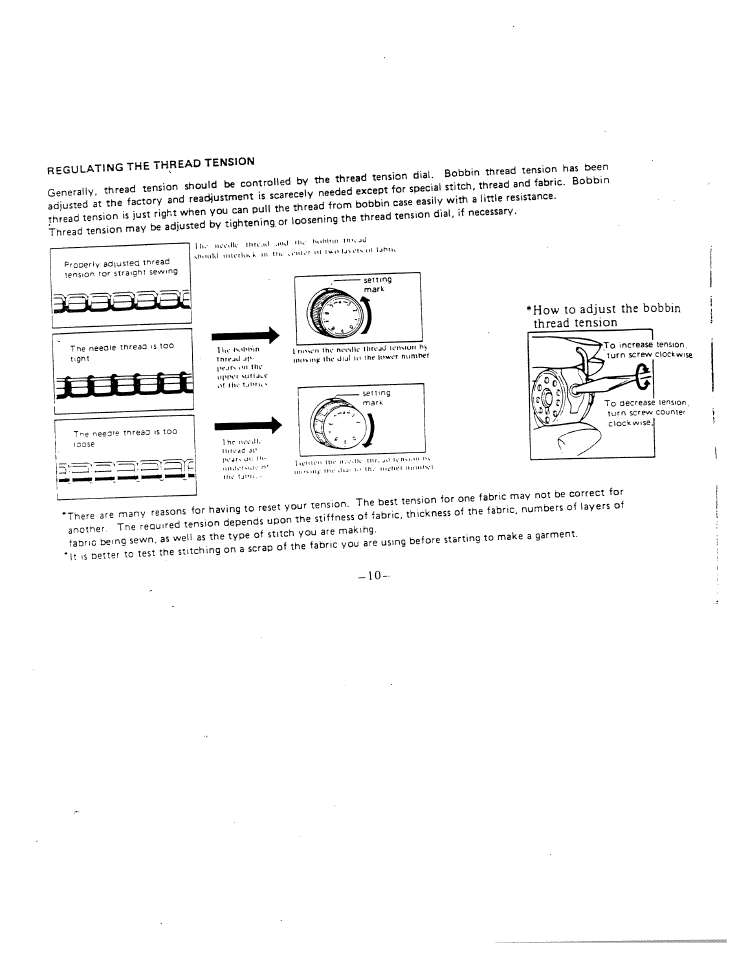 Gaabr | SINGER W1410 User Manual | Page 13 / 38