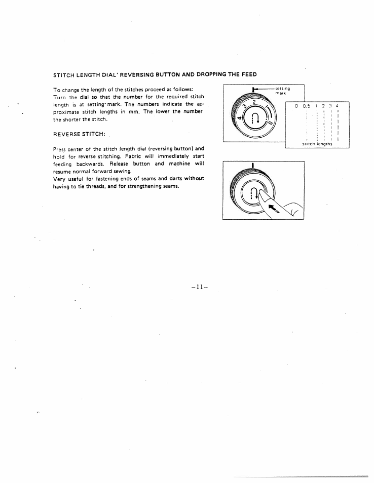 SINGER W1410 User Manual | Page 14 / 38