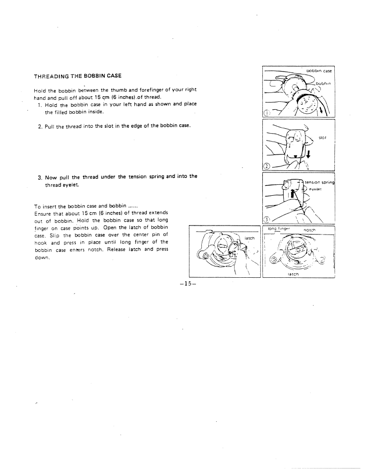 SINGER W1410 User Manual | Page 18 / 38