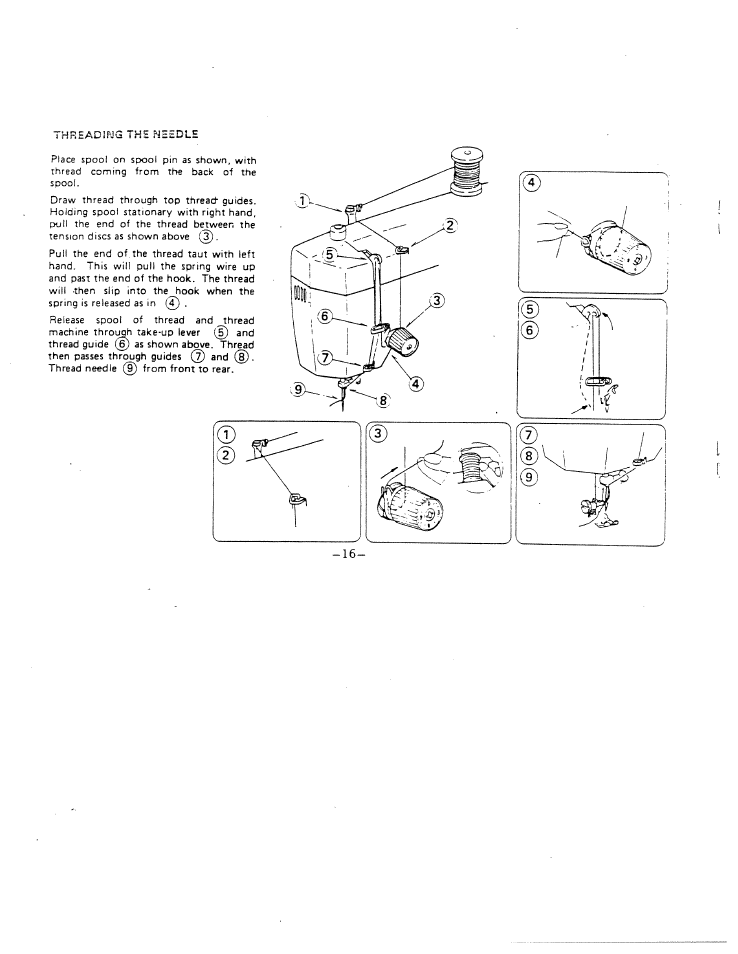 SINGER W1410 User Manual | Page 19 / 38