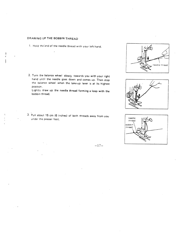 SINGER W1410 User Manual | Page 20 / 38
