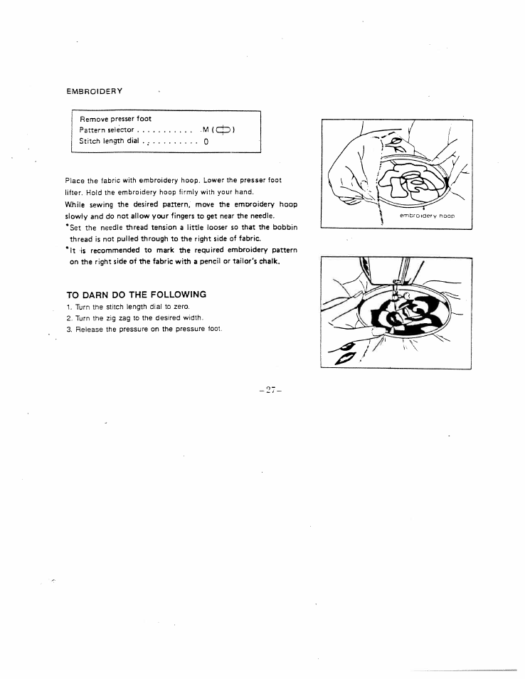 SINGER W1410 User Manual | Page 30 / 38