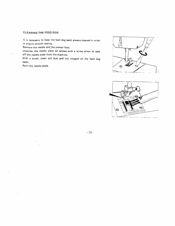 SINGER W1410 User Manual | Page 32 / 38