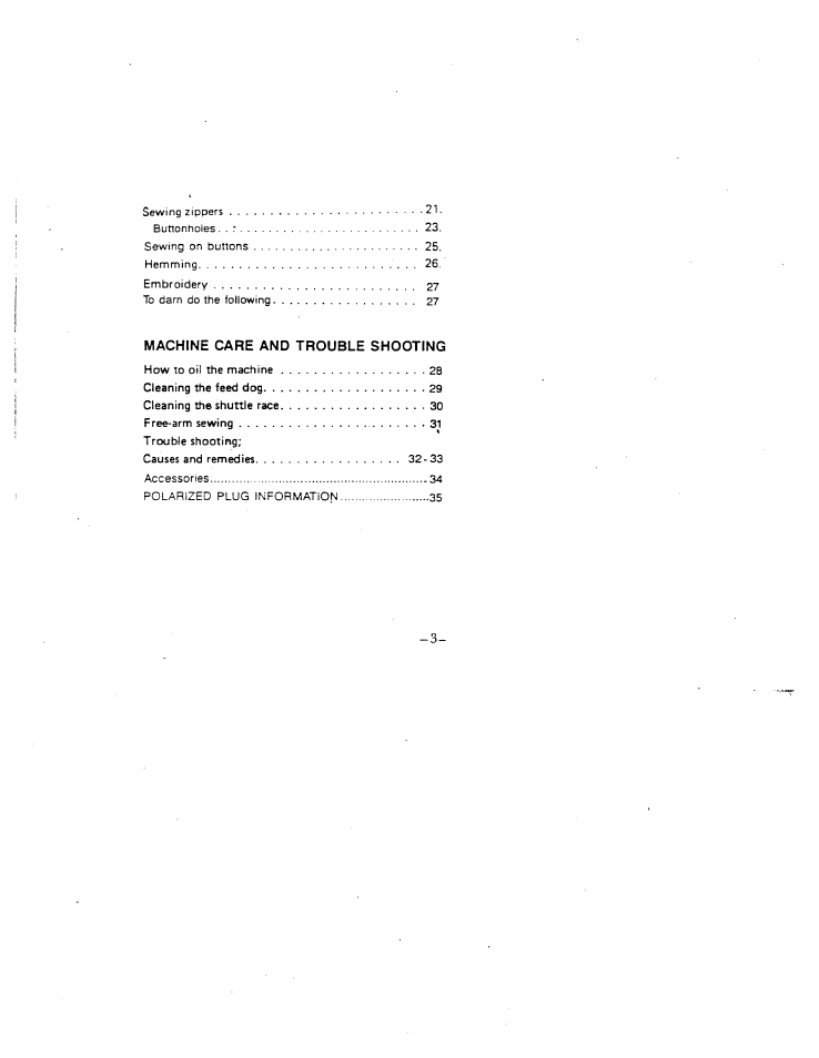 SINGER W1410 User Manual | Page 6 / 38