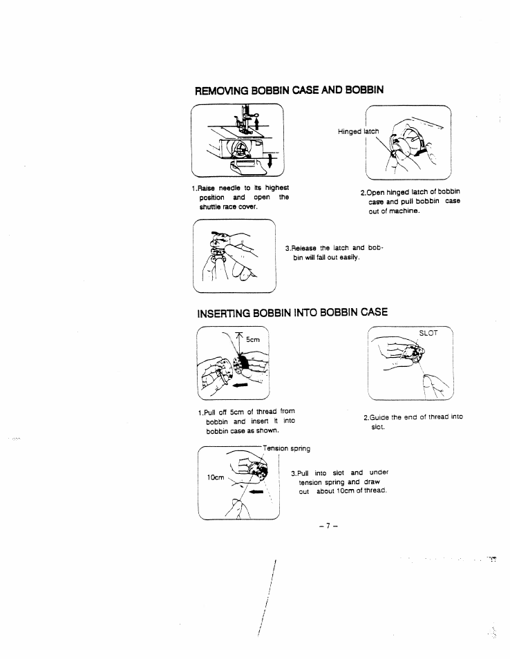 SINGER W1409 (New) Instruction Manual User Manual | Page 10 / 30