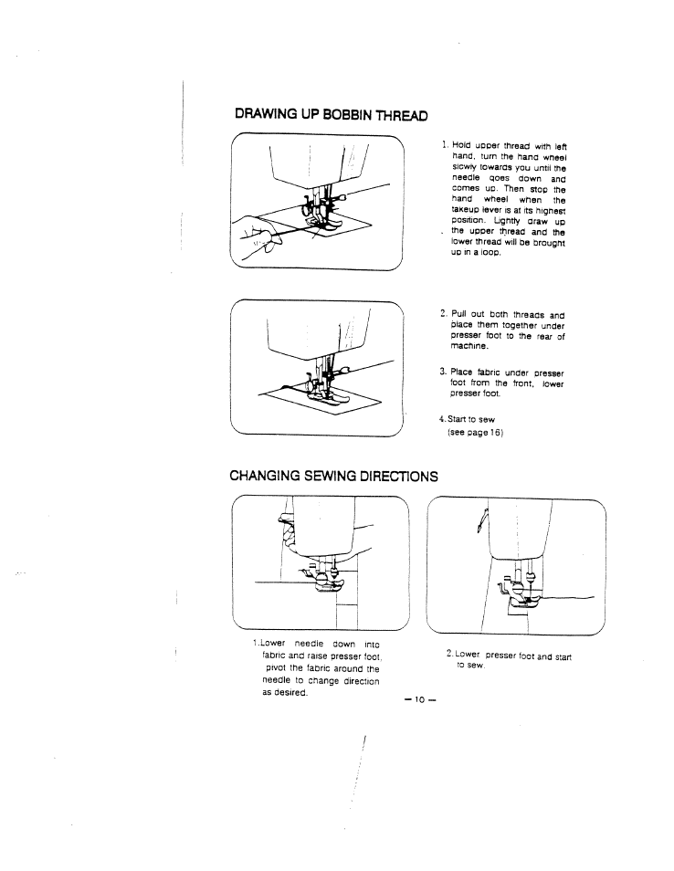SINGER W1409 (New) Instruction Manual User Manual | Page 13 / 30
