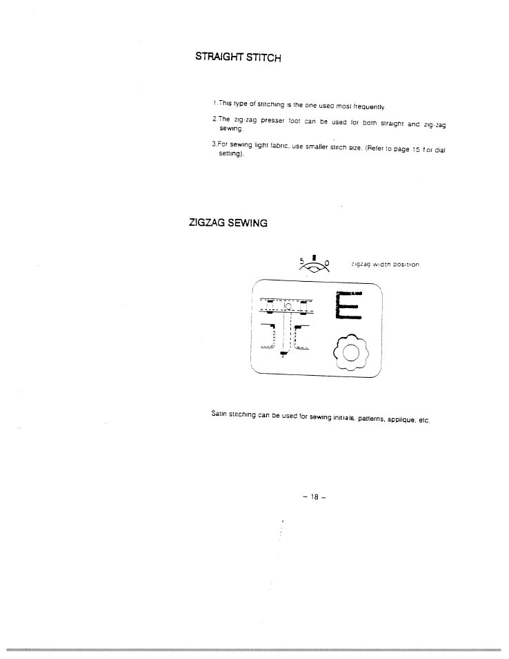 SINGER W1409 (New) Instruction Manual User Manual | Page 21 / 30