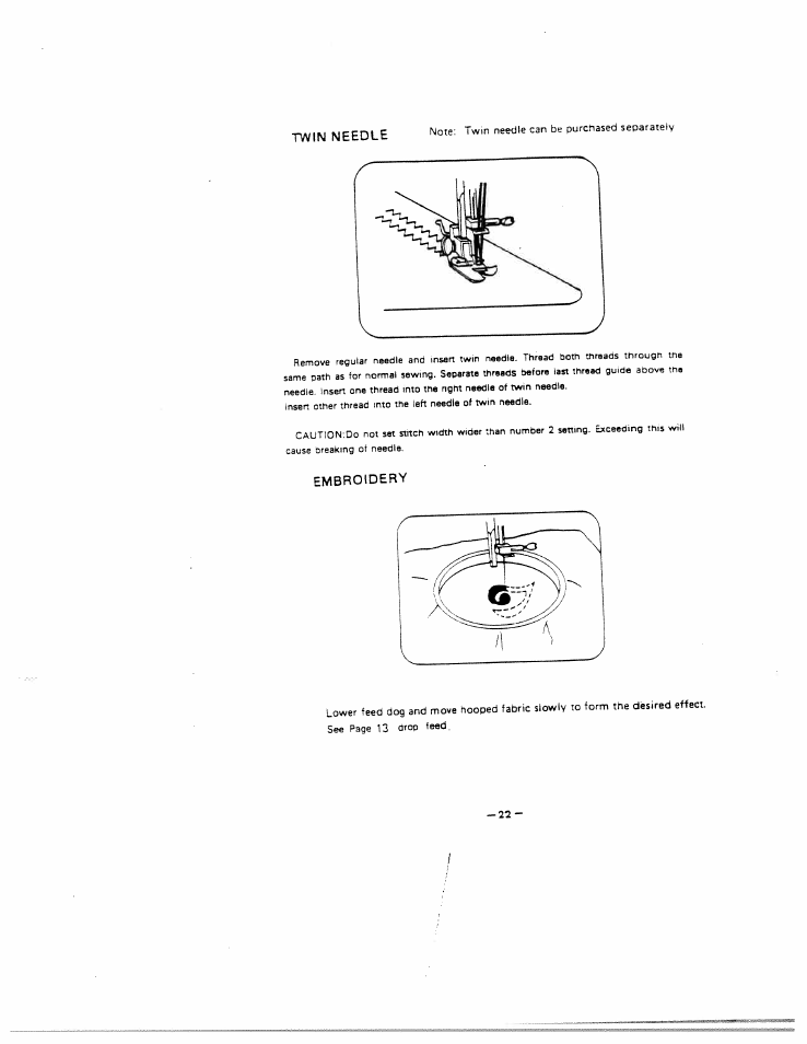 SINGER W1409 (New) Instruction Manual User Manual | Page 25 / 30