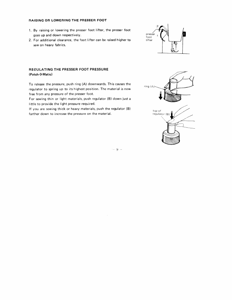 SINGER W1411 User Manual | Page 12 / 41