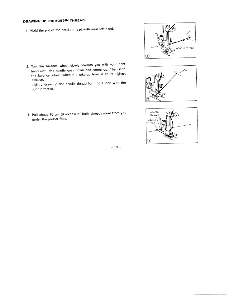 SINGER W1411 User Manual | Page 22 / 41