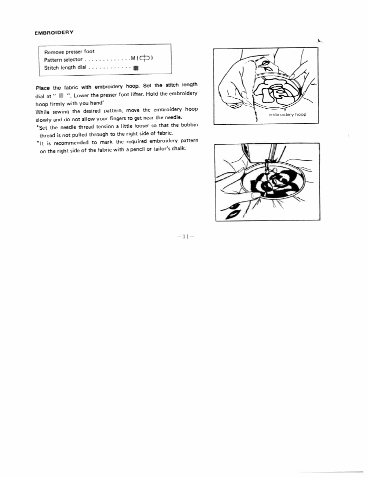 SINGER W1411 User Manual | Page 34 / 41