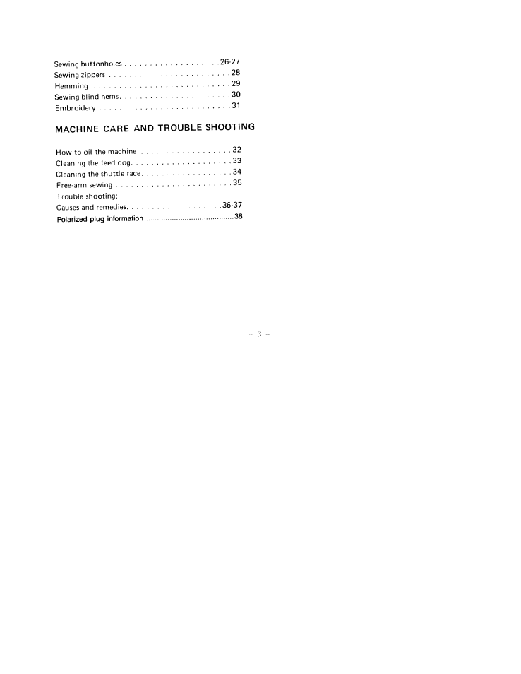 SINGER W1411 User Manual | Page 6 / 41