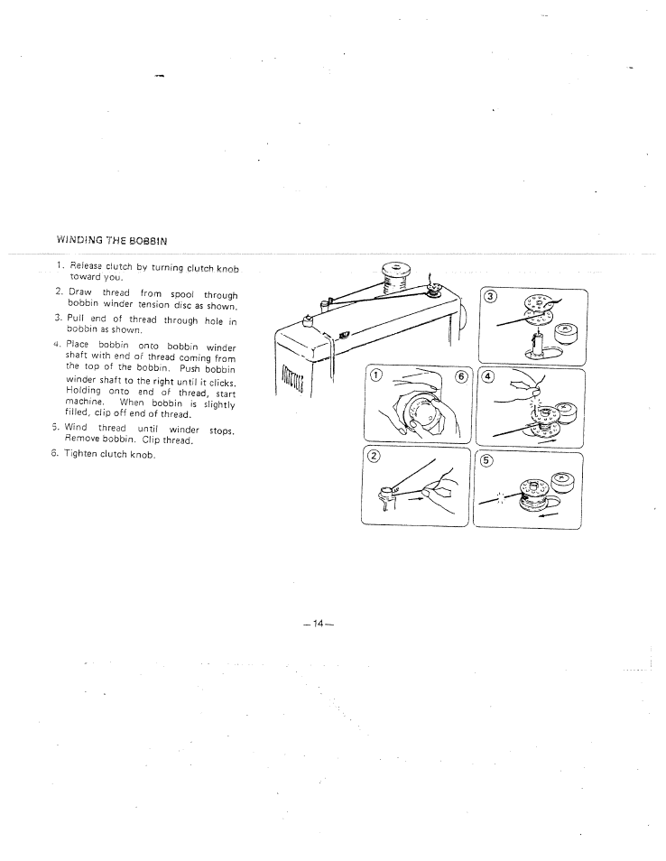 SINGER W1415 User Manual | Page 17 / 36