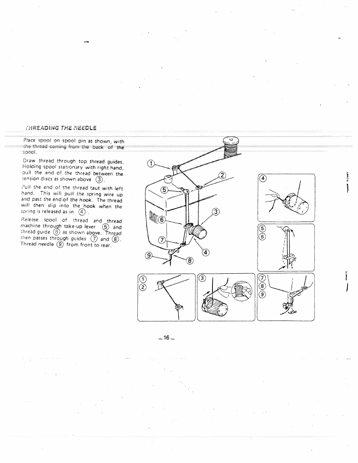 I© ^ 1 | SINGER W1415 User Manual | Page 19 / 36