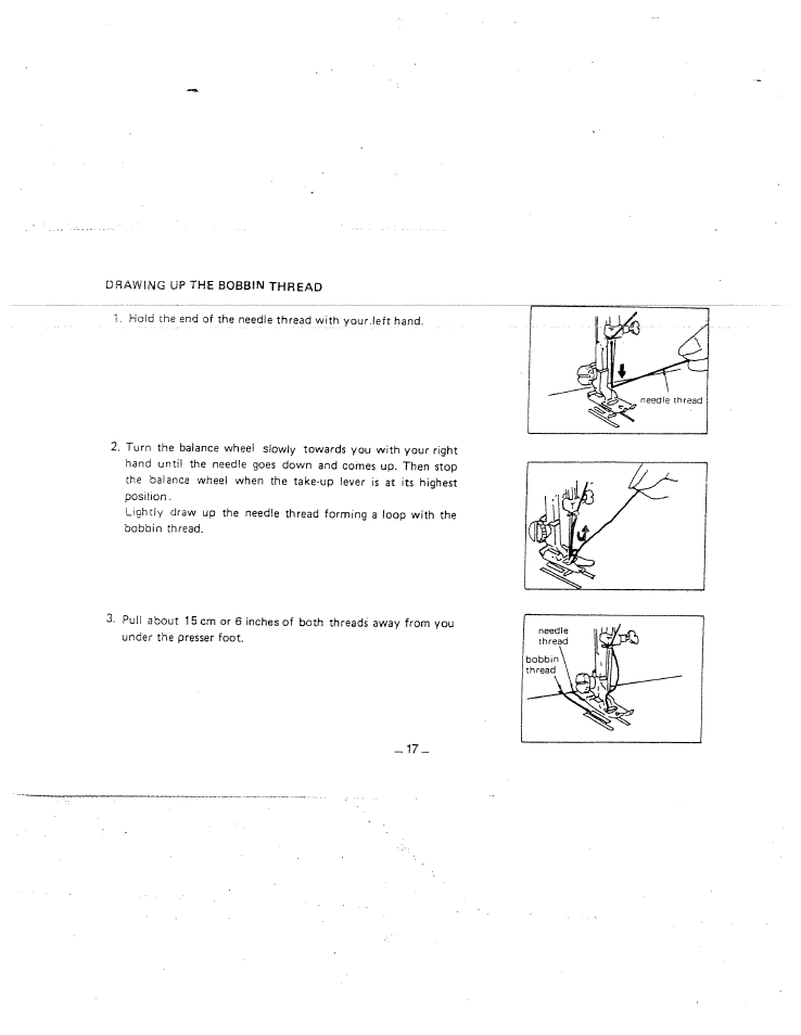 SINGER W1415 User Manual | Page 20 / 36