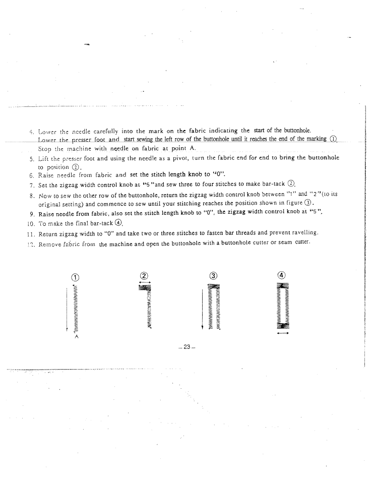 SINGER W1415 User Manual | Page 26 / 36