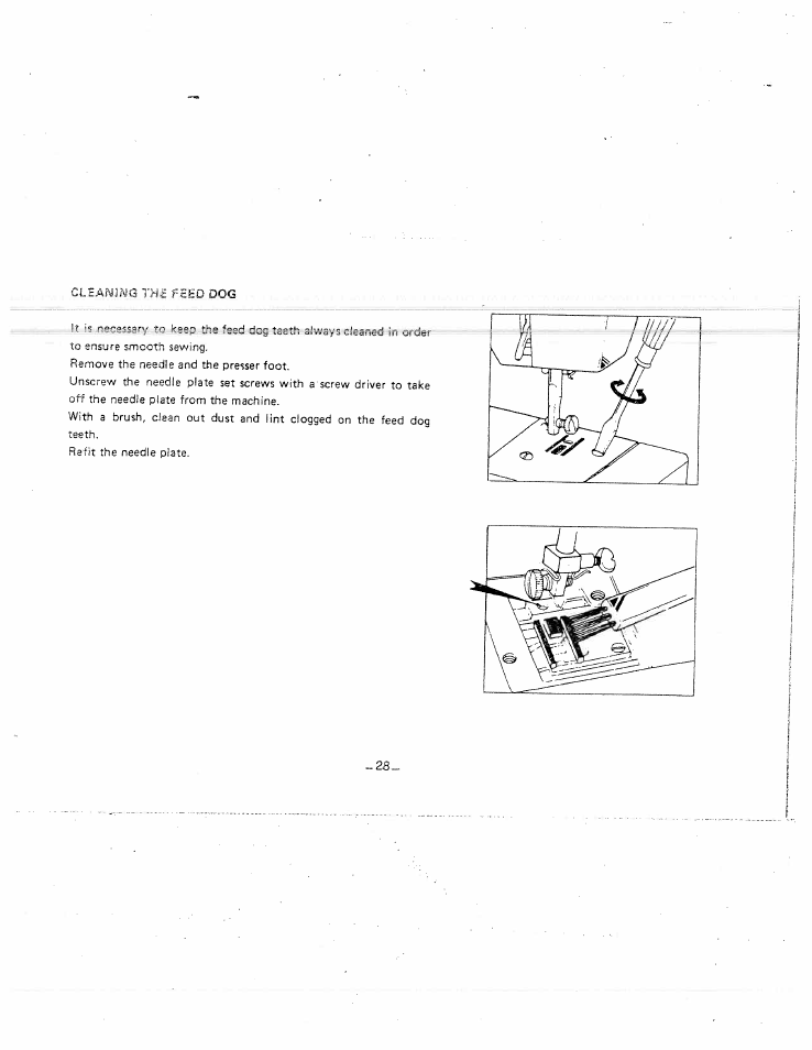 SINGER W1415 User Manual | Page 31 / 36