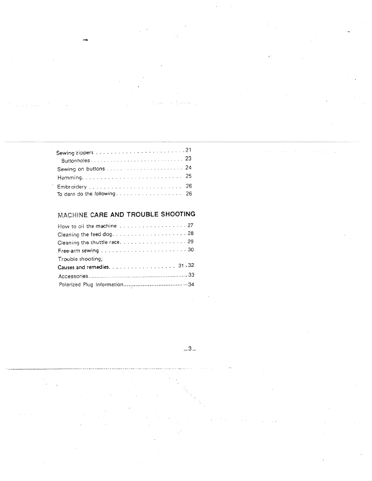 SINGER W1415 User Manual | Page 6 / 36