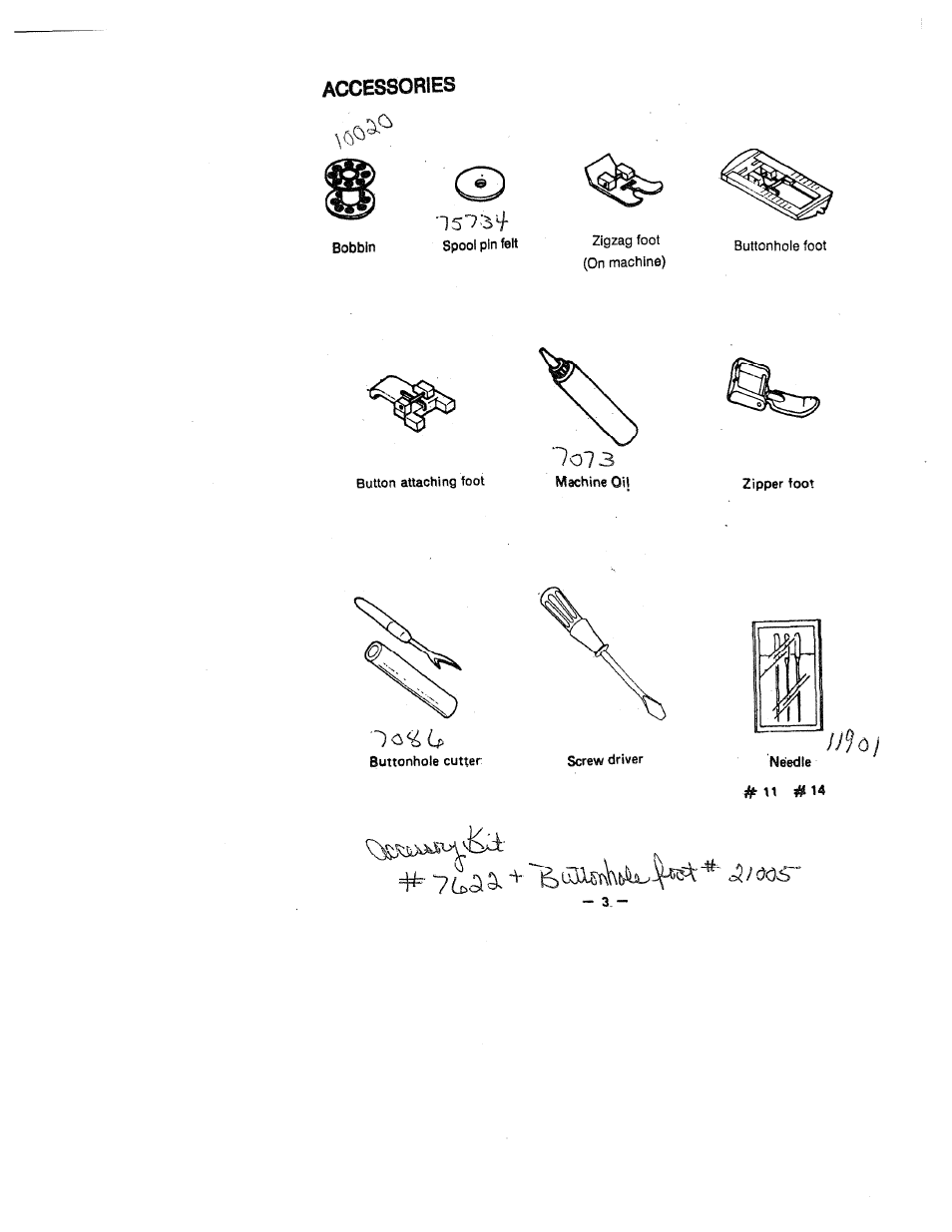 U u i | SINGER W1418 User Manual | Page 7 / 31